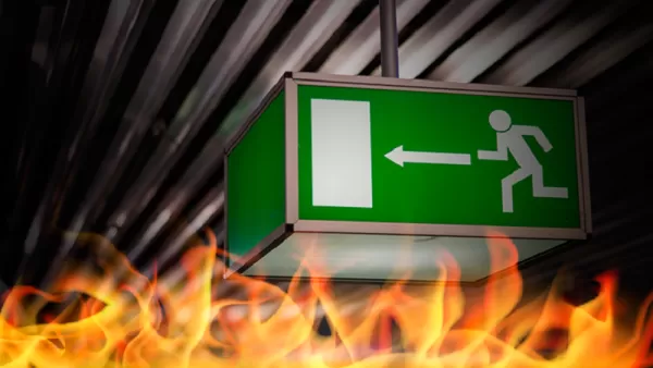 Dicas em caso de incêndio